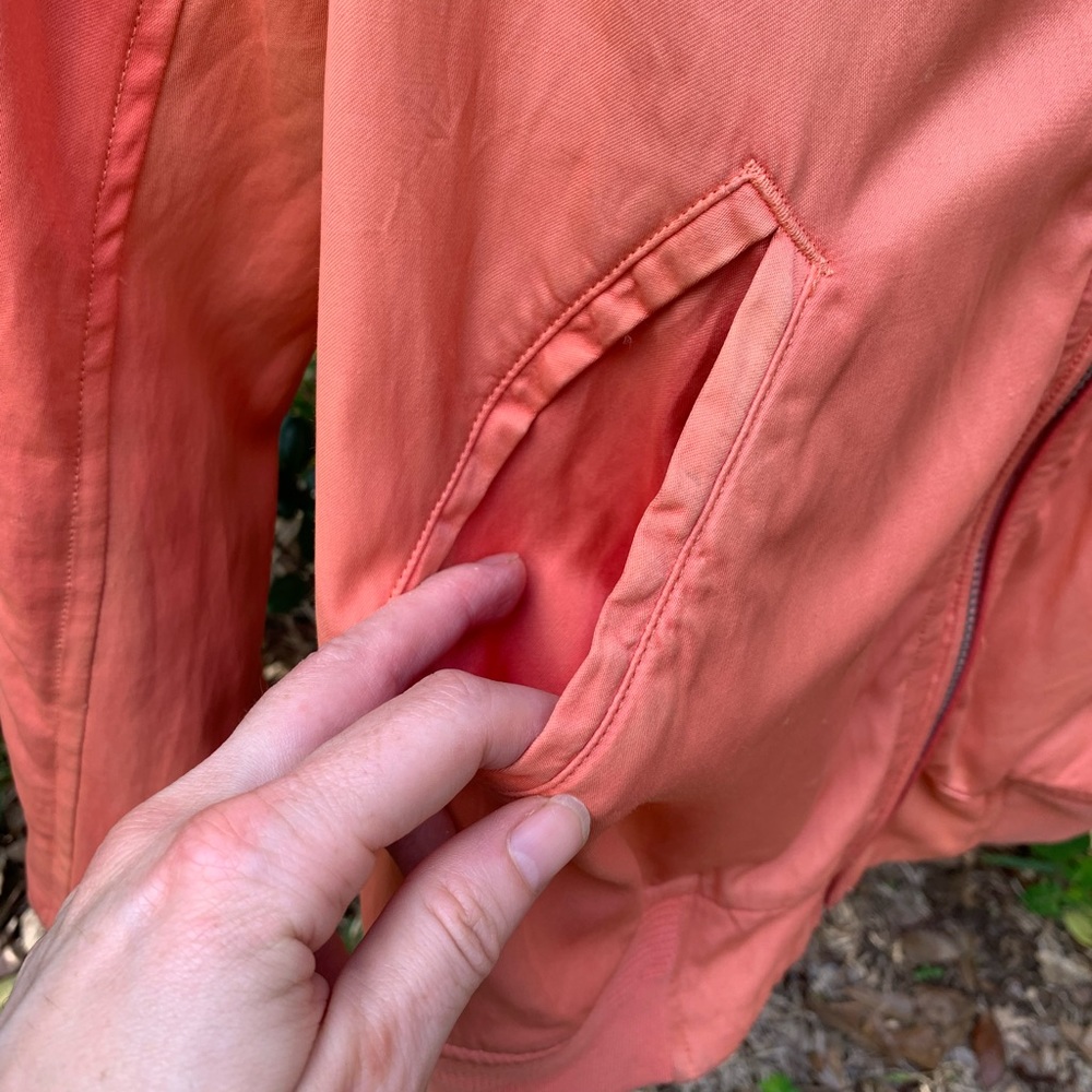 Incredible RRL salmon pink embroidered bomber jacket, 1, xs, Ralph Lauren - Picture 5 of 16